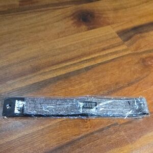 NEW VICTORIA'S SECRET PINK LOGO MARLED MARL GRAY HEADBAN HAIR One Size SPORT